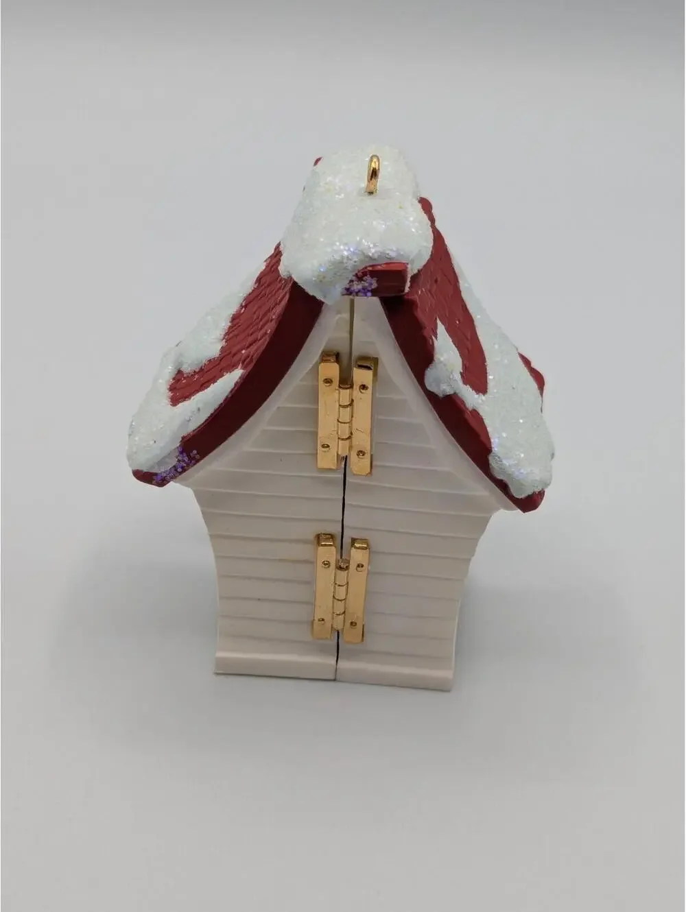 Hallmark Keepsake Peep Inside 1993, Birdhouse with Baby Birds Vintage Ornament